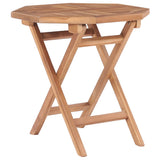 vidaXL Garden Table Foldable 45 cm Solid Teak