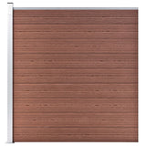 vidaXL Fence Panel 180x186 cm HKC black