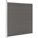 vidaXL Fence Panel 180x186 cm HKC black