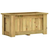 vidaXL Raised Planter 100x50x50 cm Impregnated Pinewood