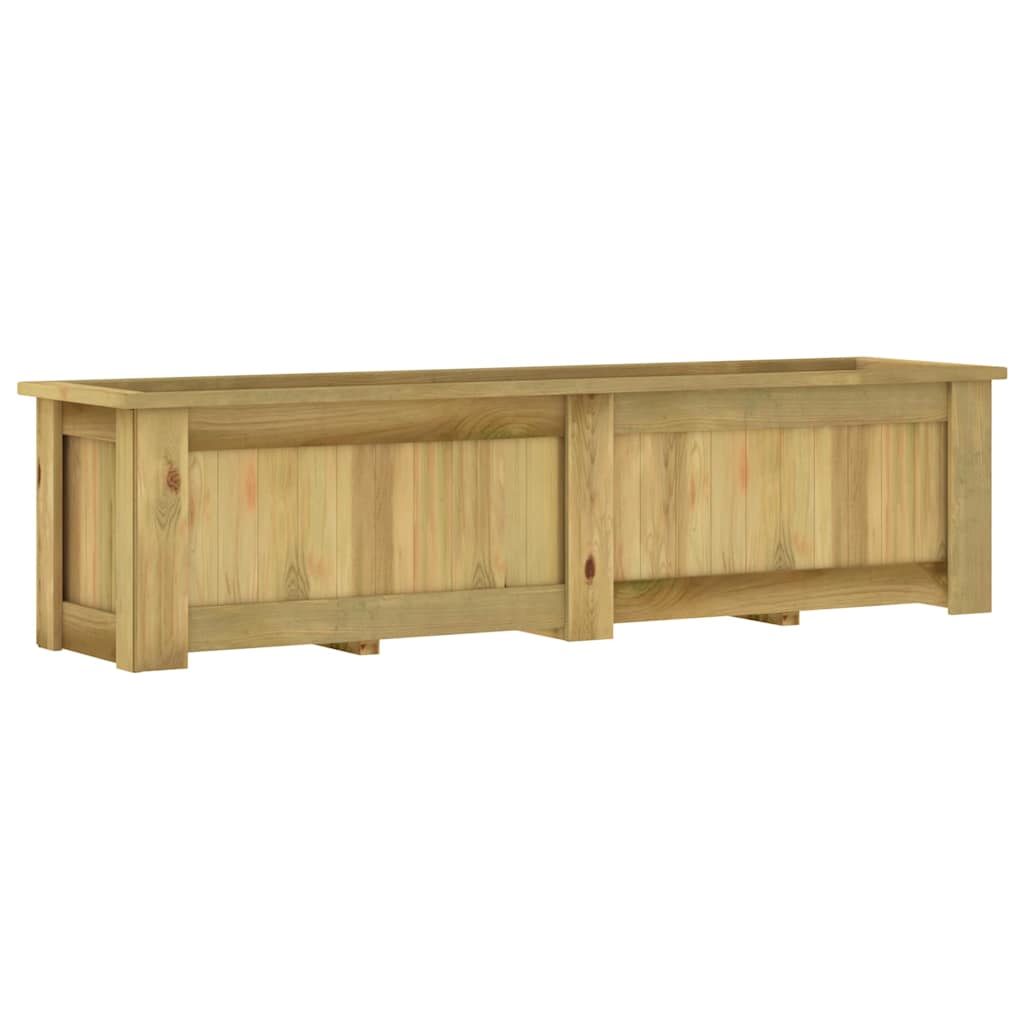 vidaXL Raised Planter 100x50x50 cm Impregnated Pinewood