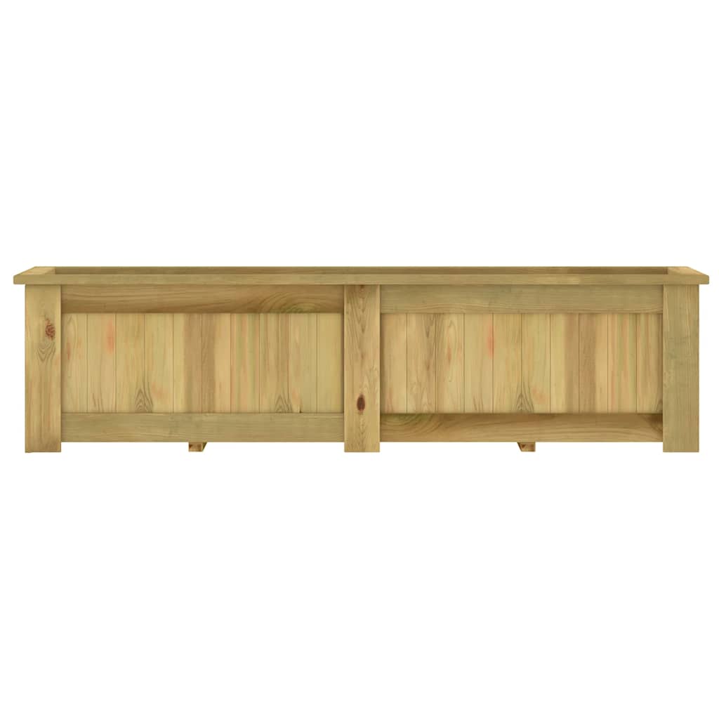 vidaXL Raised Planter 100x50x50 cm Impregnated Pinewood