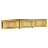 vidaXL Raised Planter 100x50x50 cm Impregnated Pinewood