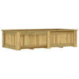 vidaXL Raised Planter 100x50x50 cm Impregnated Pinewood