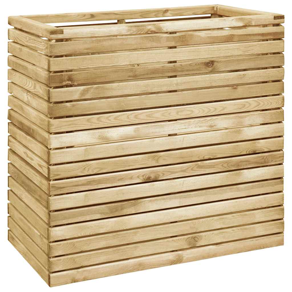 vidaXL Raised Planter 100x50x50 cm Impregnated Pinewood