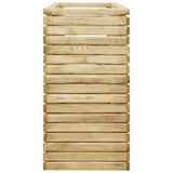 vidaXL Raised Planter 100x50x50 cm Impregnated Pinewood