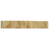 vidaXL Lawn Edging 2 pcs 120 cm Impregnated Pinewood