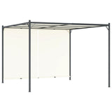 vidaXL Pergola met uittrekbaar dak 180 g/m² 3x3 m taupe