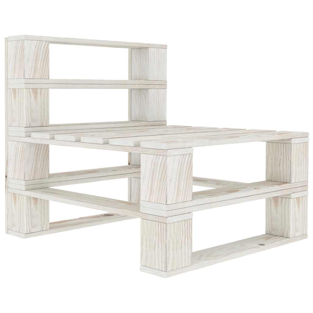 vidaXL Garden Armchair pallet wood