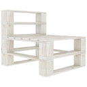 vidaXL Garden Armchair pallet wood