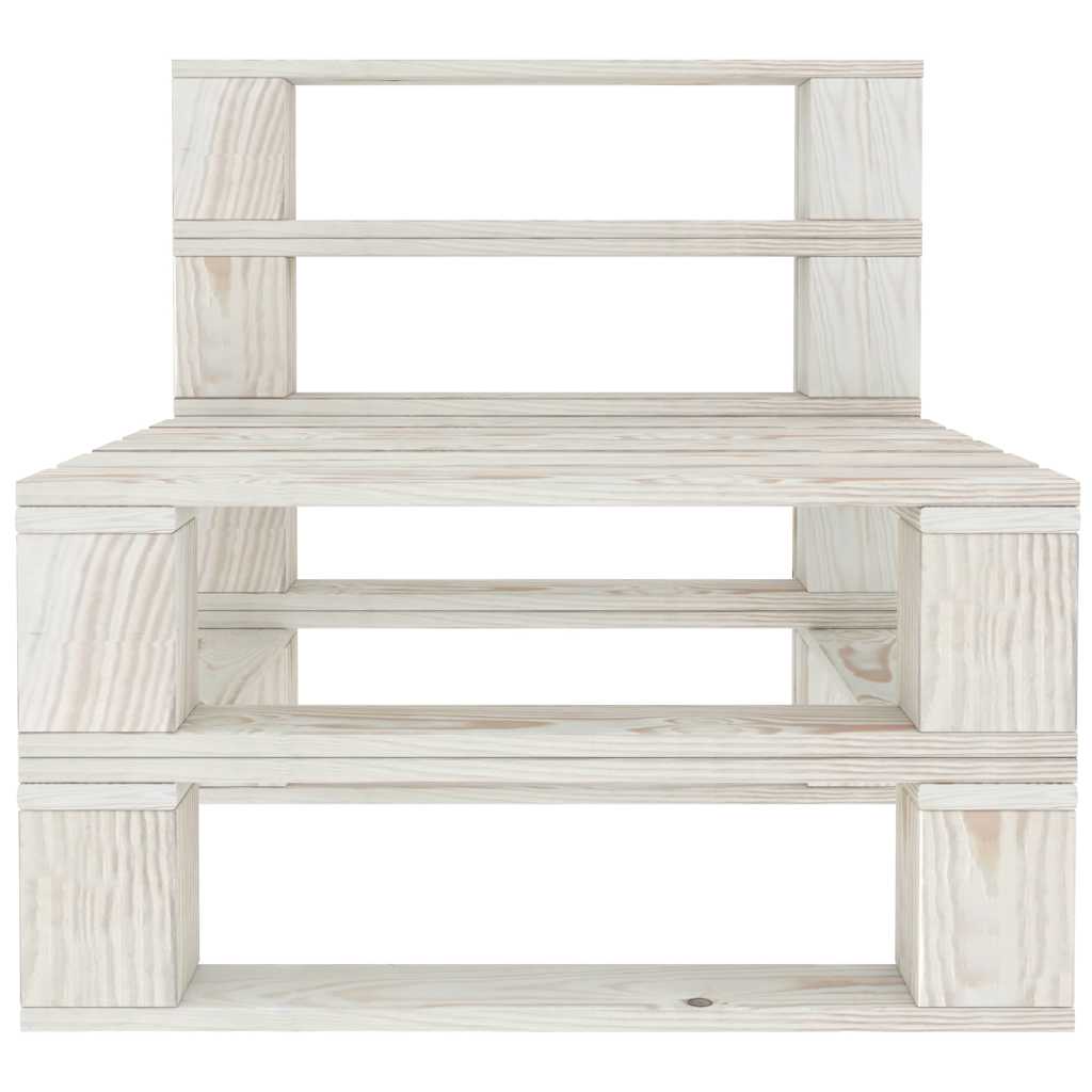 vidaXL Garden Armchair pallet wood