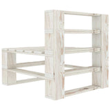 vidaXL Garden Armchair pallet wood