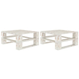 vidaXL Tuintafel pallet hout