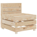 vidaXL Tuinbank pallet hout