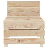 vidaXL Tuinbank pallet hout