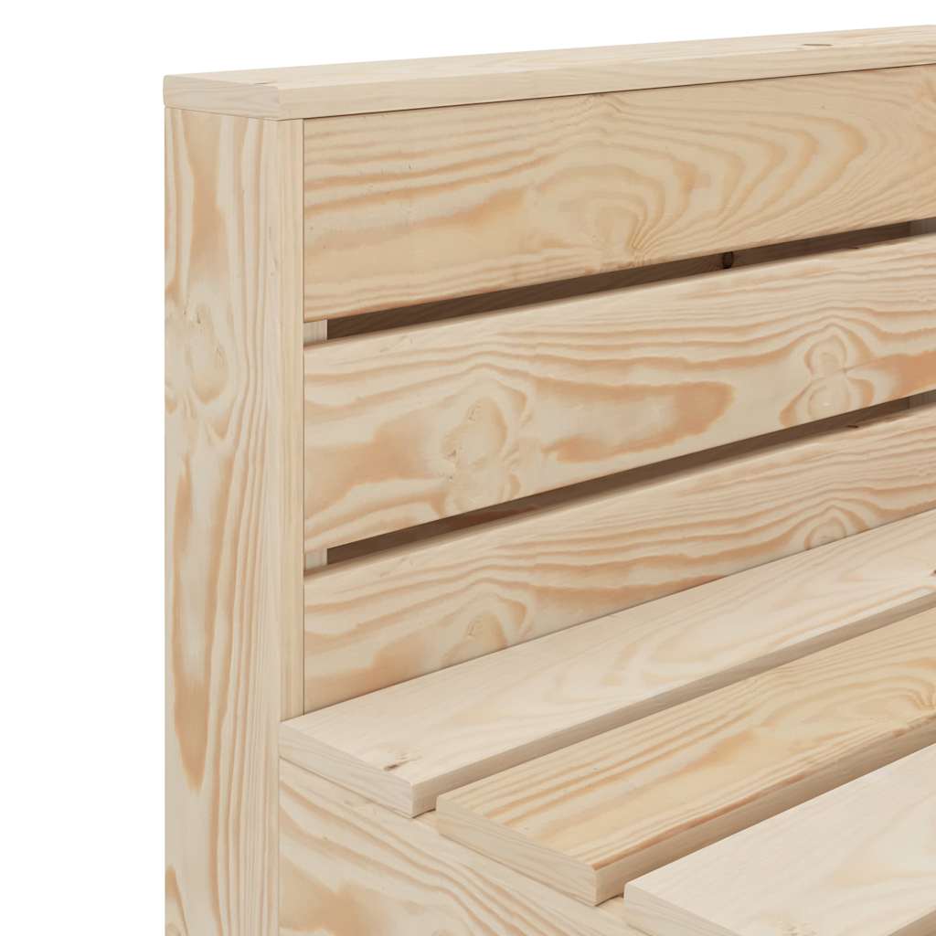 vidaXL Tuinbank pallet hout