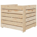 vidaXL 2-delige Loungeset pallet hout