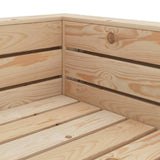 vidaXL 2-delige Loungeset pallet hout