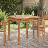 vidaXL Tuintafel 80x80x80 cm massief teakhout