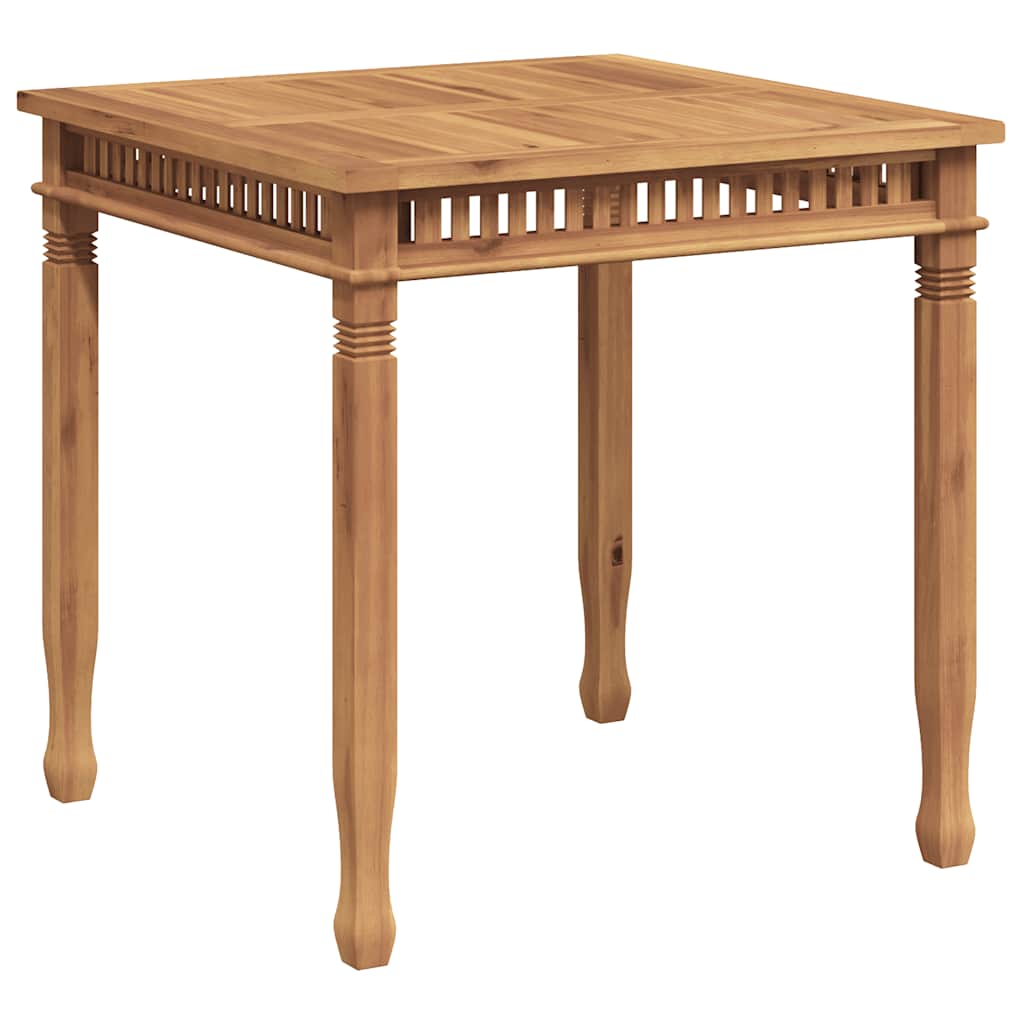 vidaXL Tuintafel 80x80x80 cm massief teakhout