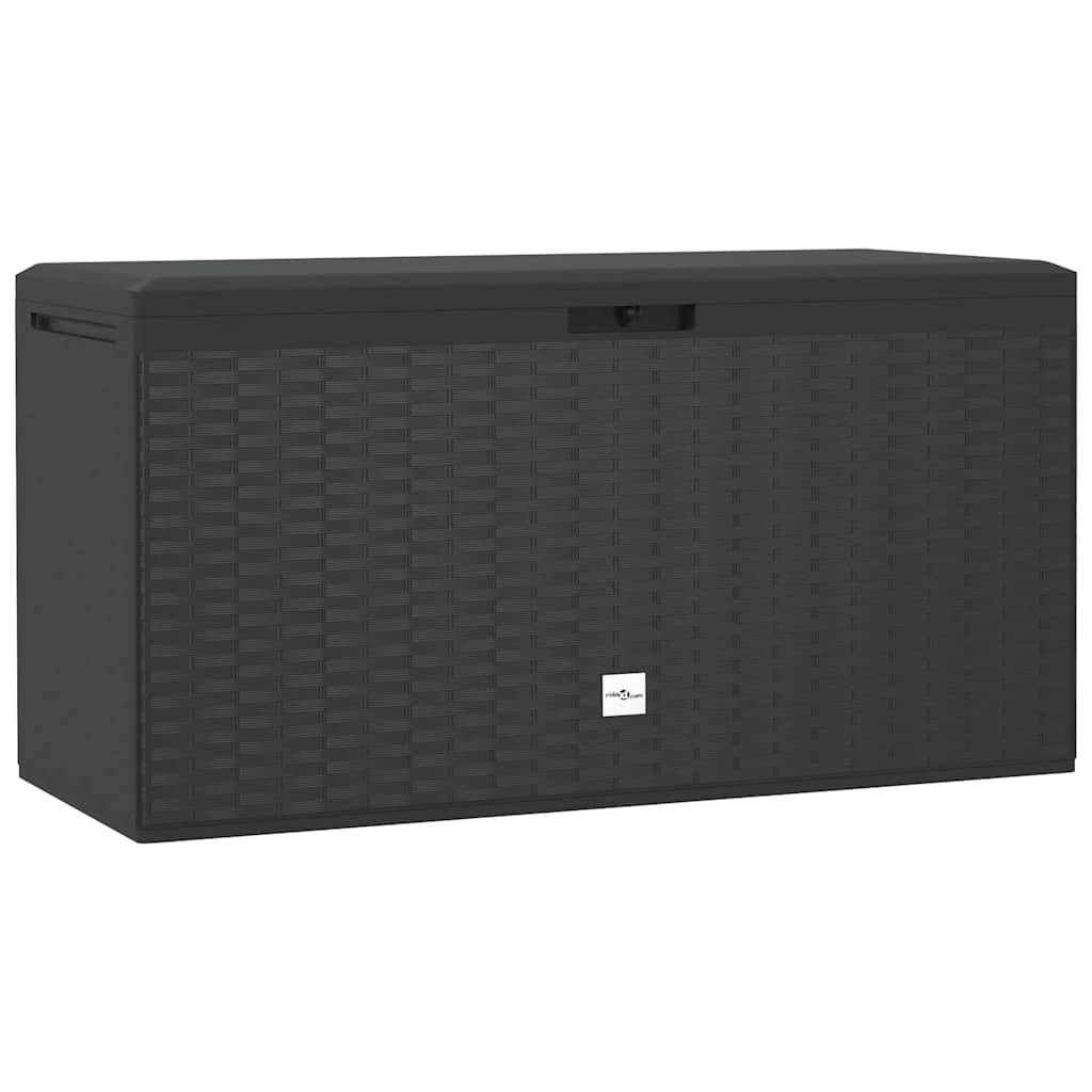 vidaXL Tuinbox 119x48x60 cm polypropeen bruin