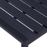 vidaXL Tuinbank 120,5 cm PS-plaat zwart