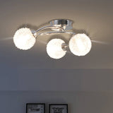 vidaXL Plafondlamp met 3 LED-lampen G9 120 W