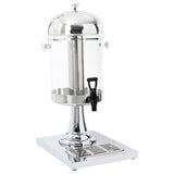 vidaXL Dubbele sapdispenser roestvrij staal 2x8 L