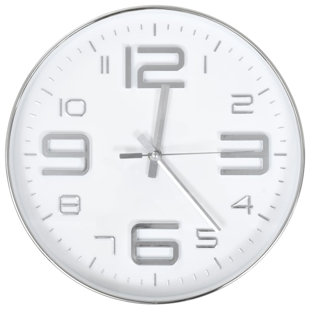 vidaXL Wall Clock Copper-Look 30 cm
