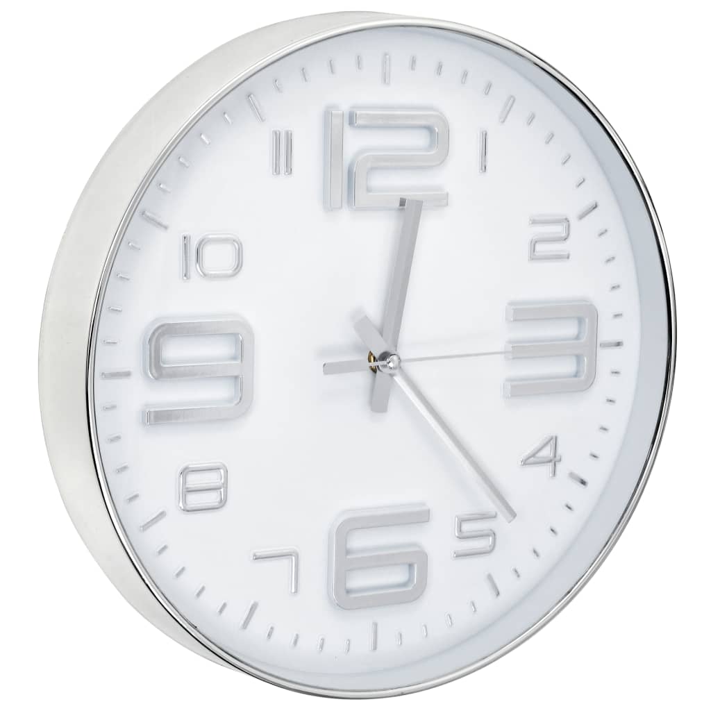 vidaXL Wall Clock Copper-Look 30 cm