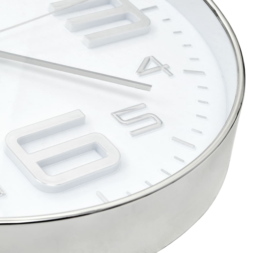 vidaXL Wall Clock Copper-Look 30 cm