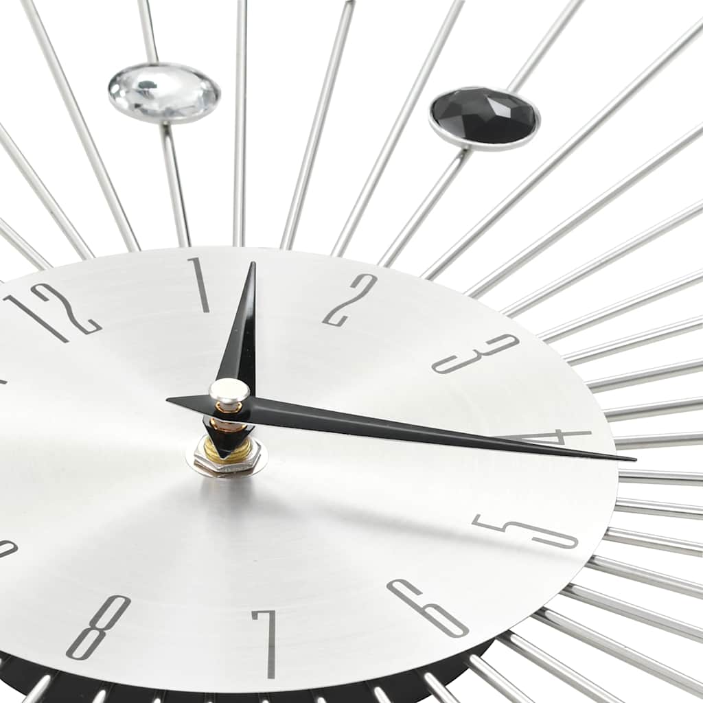 vidaXL Wandklok met quartz-mechanisme 50 cm modern ontwerp
