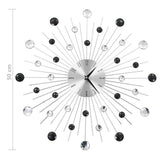 vidaXL Wandklok met quartz-mechanisme 50 cm modern ontwerp