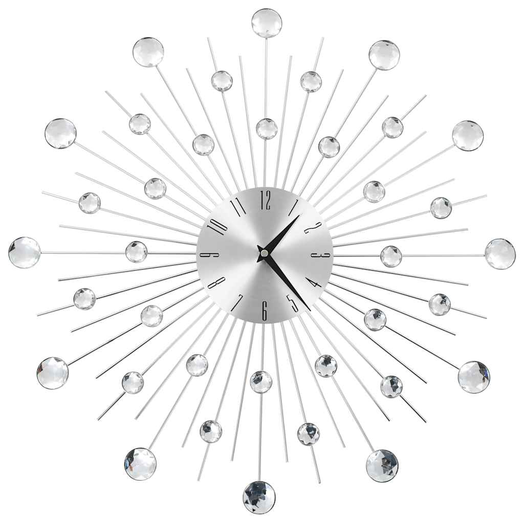 vidaXL Wandklok met quartz-mechanisme 50 cm modern ontwerp