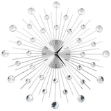 vidaXL Wandklok met quartz-mechanisme 50 cm modern ontwerp