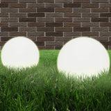 vidaXL LED Ball Lamps 4 pcs Round 20 cm PMMA