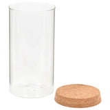 vidaXL Storage Jars with Cork Lid 6 pcs 650 ml Glass