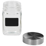 vidaXL Storage Jars with Stickers 12 pcs 300 ml