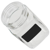vidaXL Storage Jars with Stickers 12 pcs 300 ml