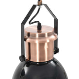 vidaXL Plafondlampen 2 st rond E27 zwart