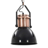 vidaXL Plafondlampen 2 st rond E27 zwart