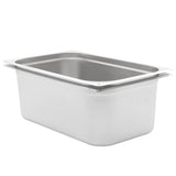 vidaXL Gastronormbakken 4 st GN 1/1 20 mm roestvrij staal