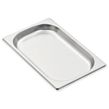 vidaXL Gastronormbakken 12 st GN 1/4 20 mm roestvrij staal