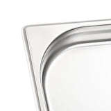 vidaXL Gastronormbakken 12 st GN 1/4 20 mm roestvrij staal