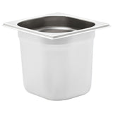 vidaXL Gastronormbakken 12 st GN 1/6 65 mm roestvrij staal