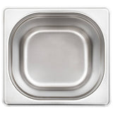vidaXL Gastronormbakken 12 st GN 1/6 65 mm roestvrij staal