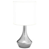 vidaXL Table Lamps 2 pcs with Touch Button E14 White