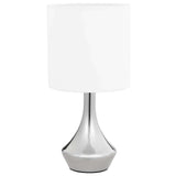 vidaXL Table Lamps 2 pcs with Touch Button E14 White
