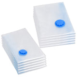 vidaXL Storage Bags with Storage 5 pcs Transparent and Blue 70 x 50 cm