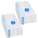 vidaXL Storage Bags with Storage 5 pcs Transparent and Blue 70 x 50 cm